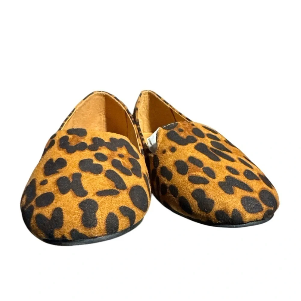 Boohoo Leopard Ballet Flats | Size 4 | New in Box NIB